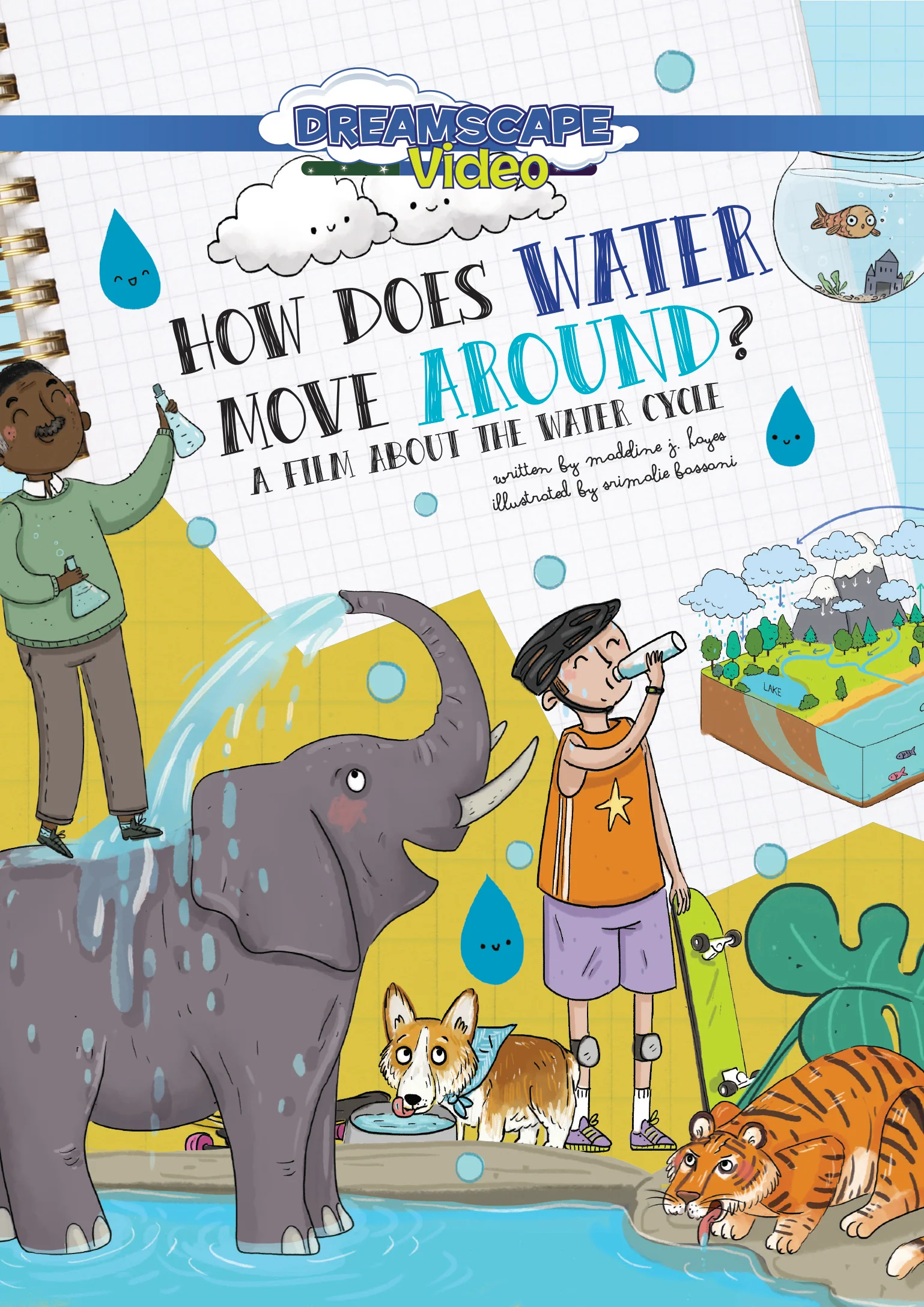 How Does Water Move Around?: A Book About The Water Cycle (DVD)