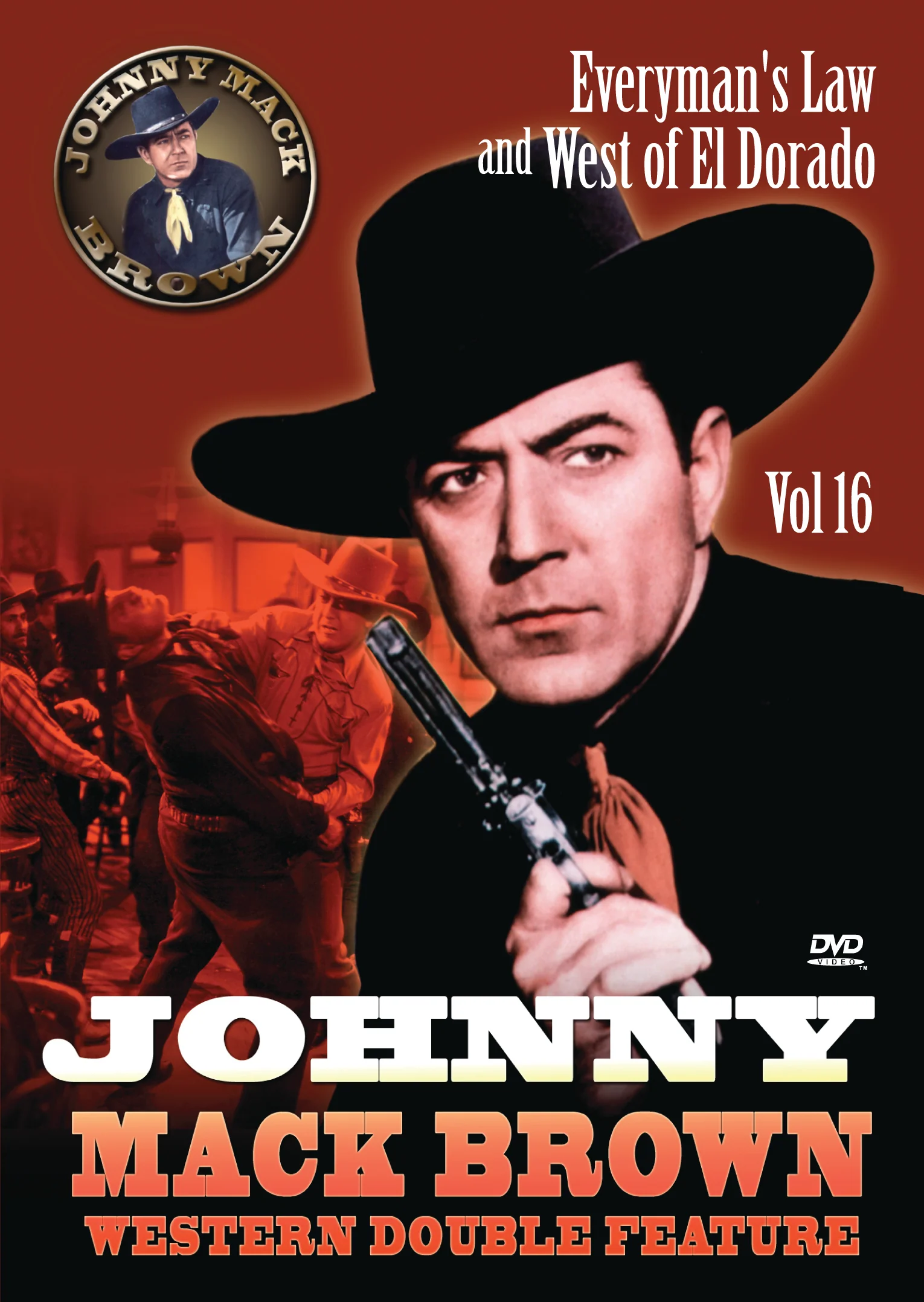Johnny Mack Brown Western Double Feature, Volume 16: Everyman's Law & West of El Dorado (DVD)