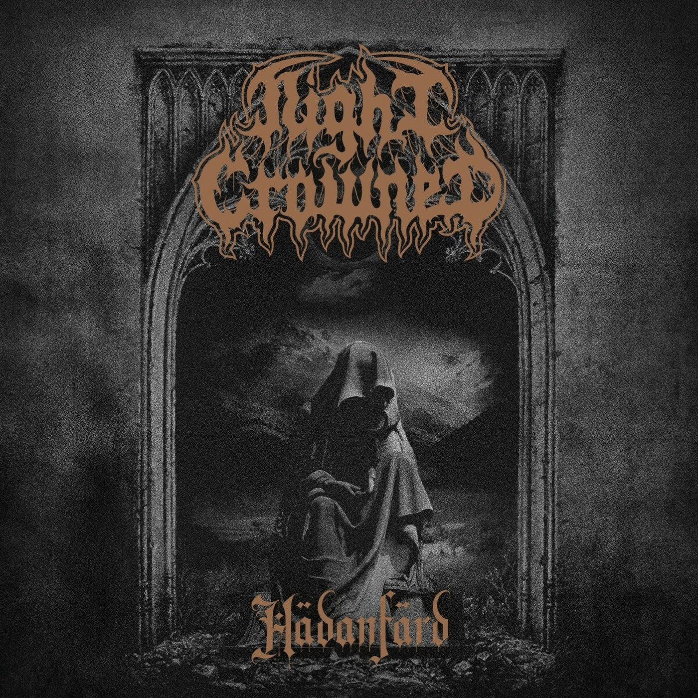 Night Crowned - Hädanfärd (Black Vinyl) (LP)