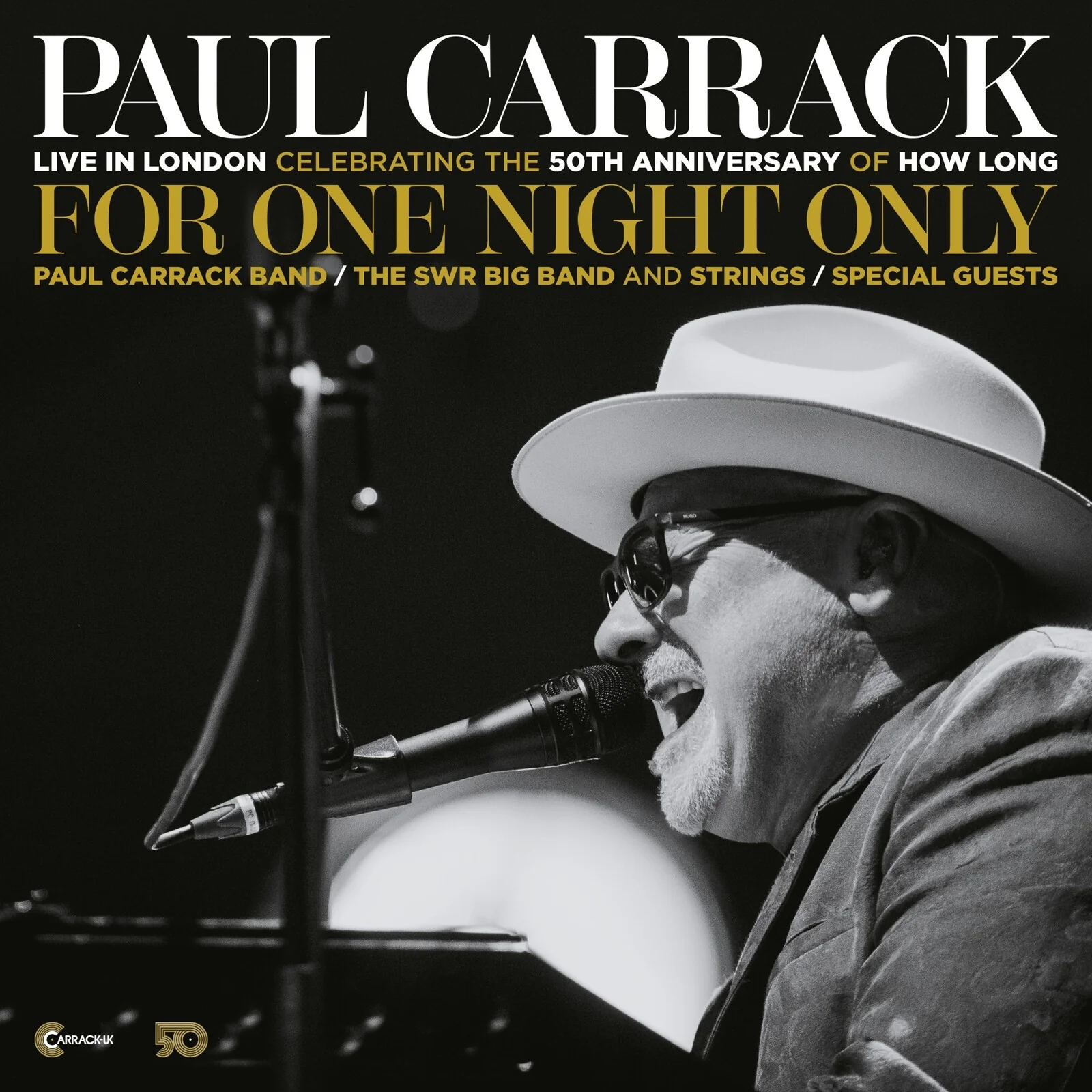 Paul Carrack - For One Night Only: Live In London. (CD)