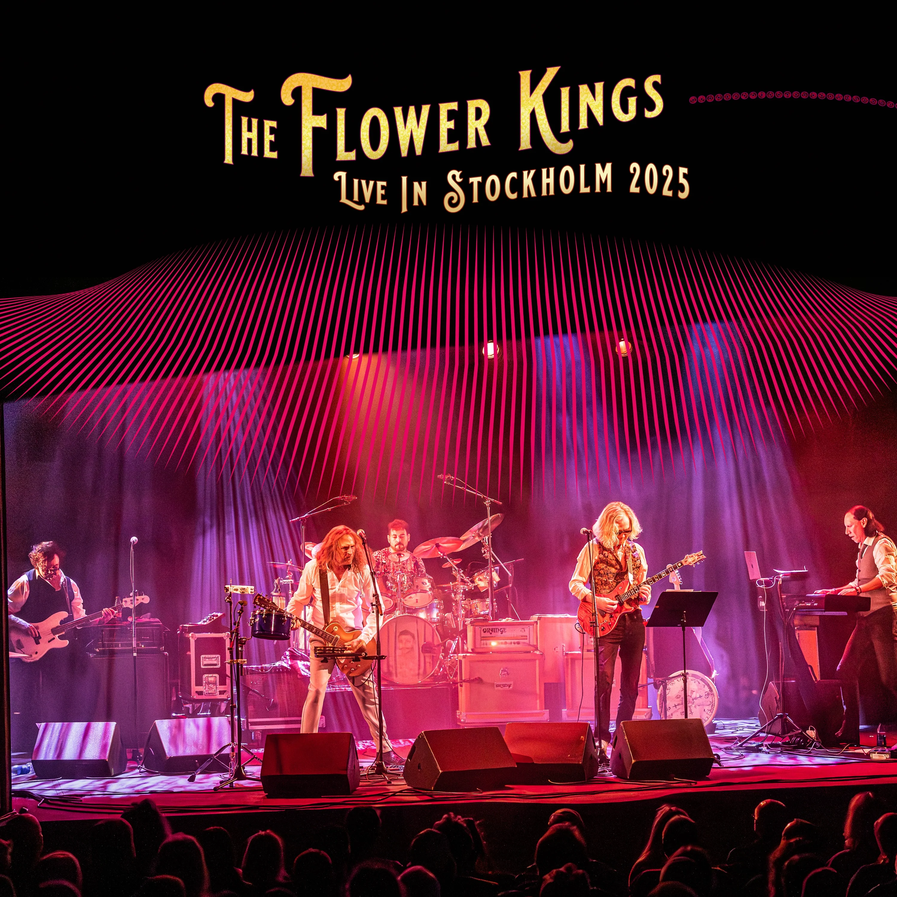 The Flower Kings - Live In Stockholm 2025 (Transparent Violet With Black Smoke) (LP) PREORDER