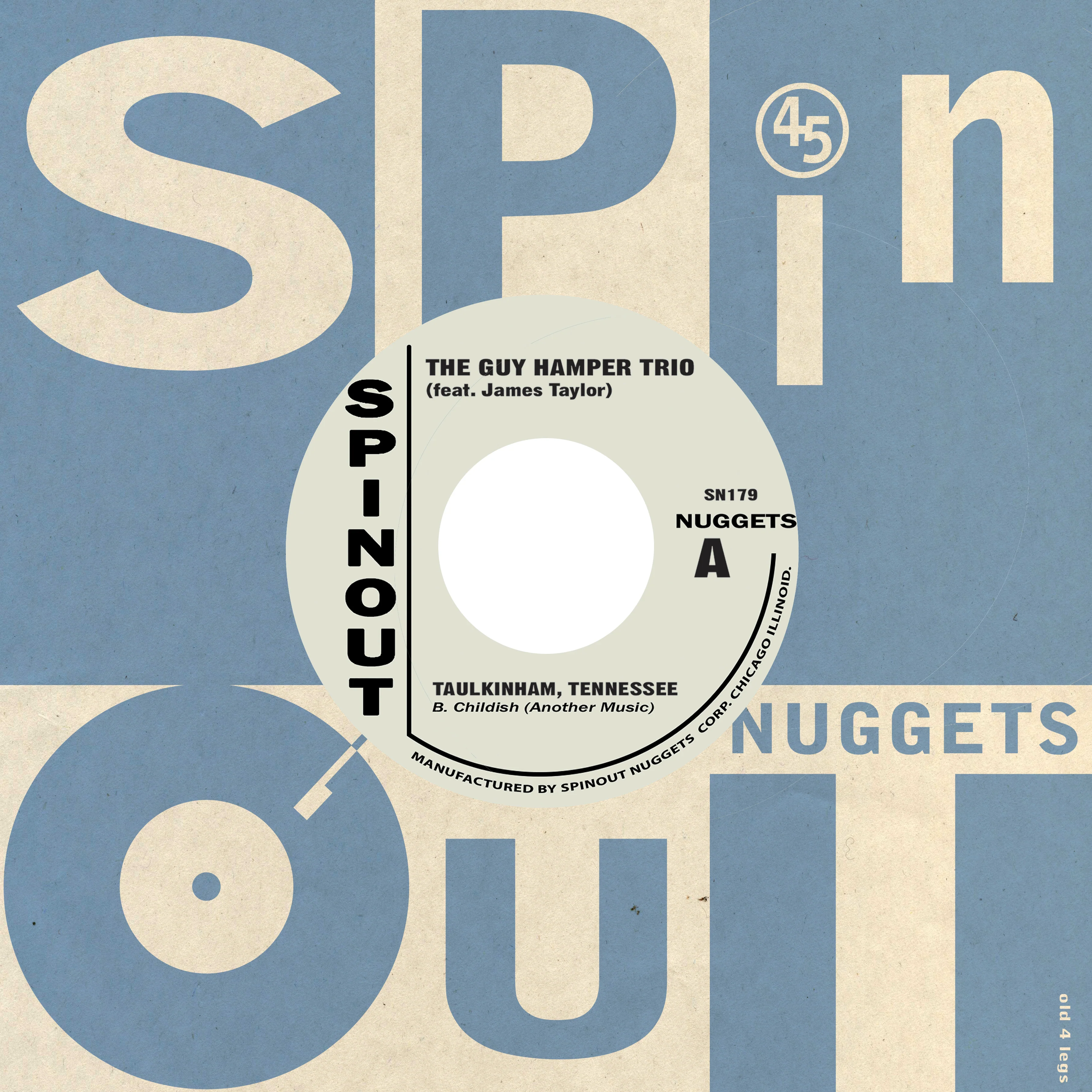 The Guy Hamper Trio - Taulkinham, Tennessee / A Surprise to You, No Surprise to Me (7" Vinyl) PREORDER