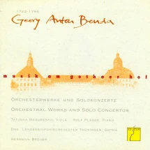 Thüringen Philharmonie Gotha & Breuer & Masurenko - Benda: Orchestral Works and Solo Concerts (Music at the Court of Gotha) (CD)